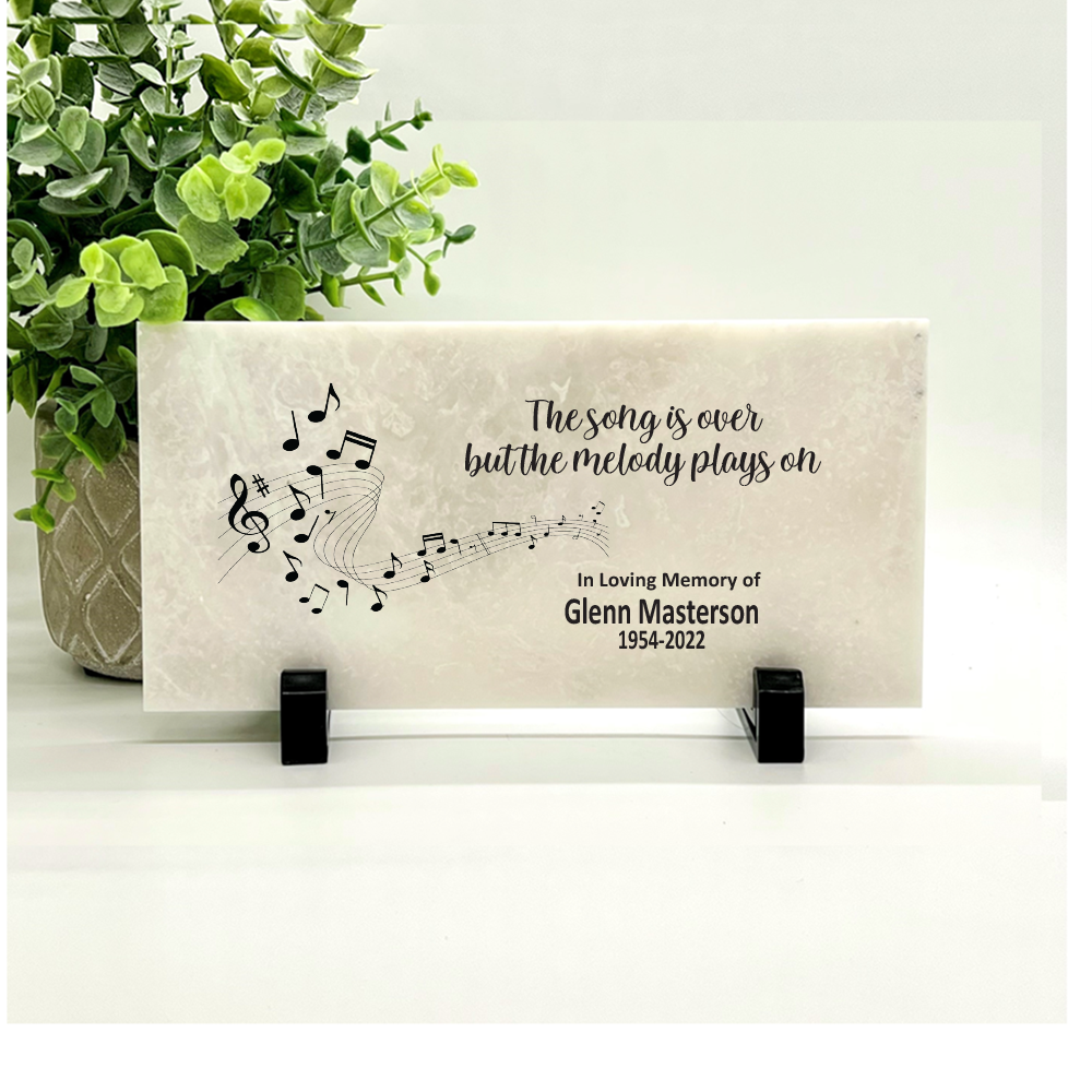 Musician Memorial Stone - Personalized Memorial
