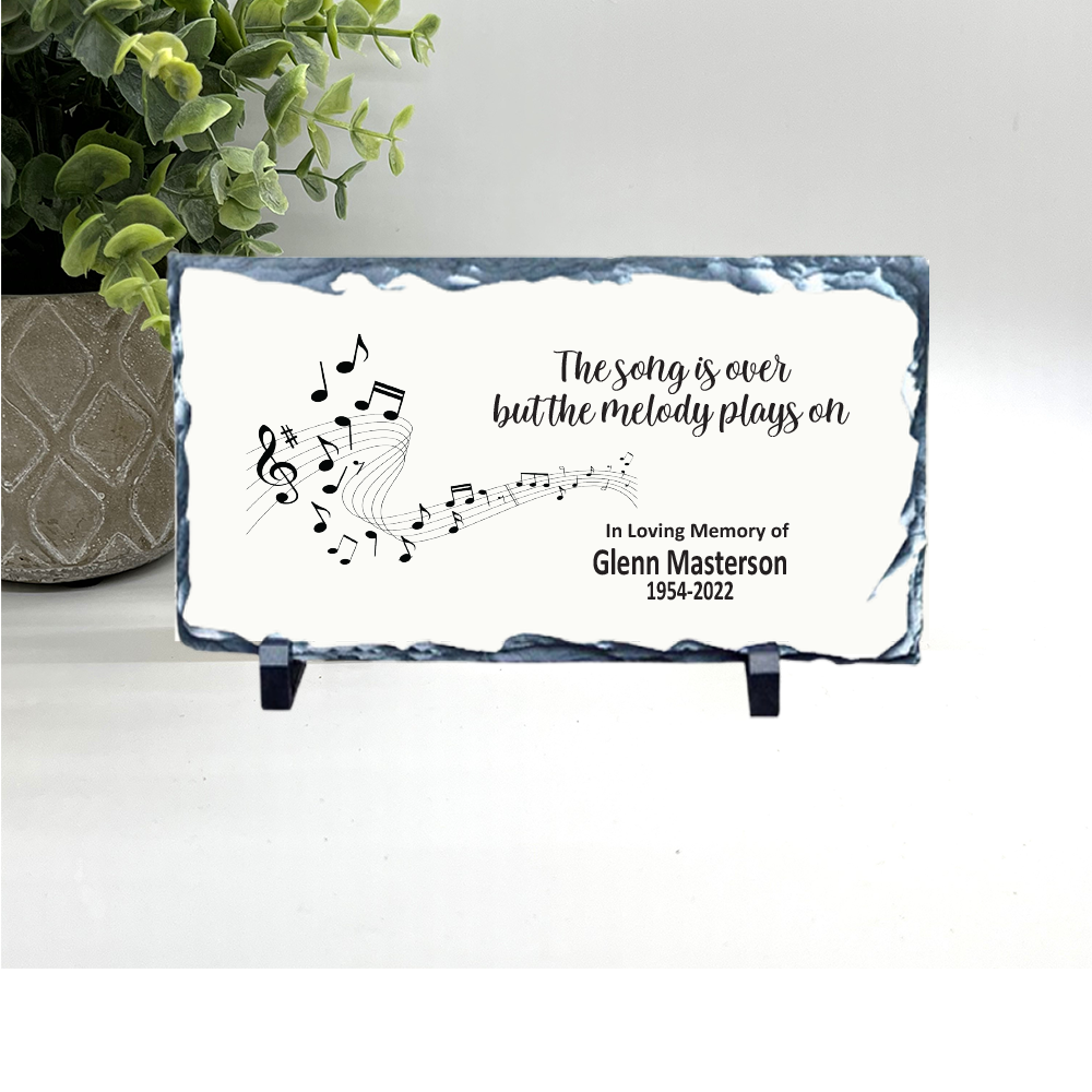 Musician Memorial Stone - Personalized Memorial