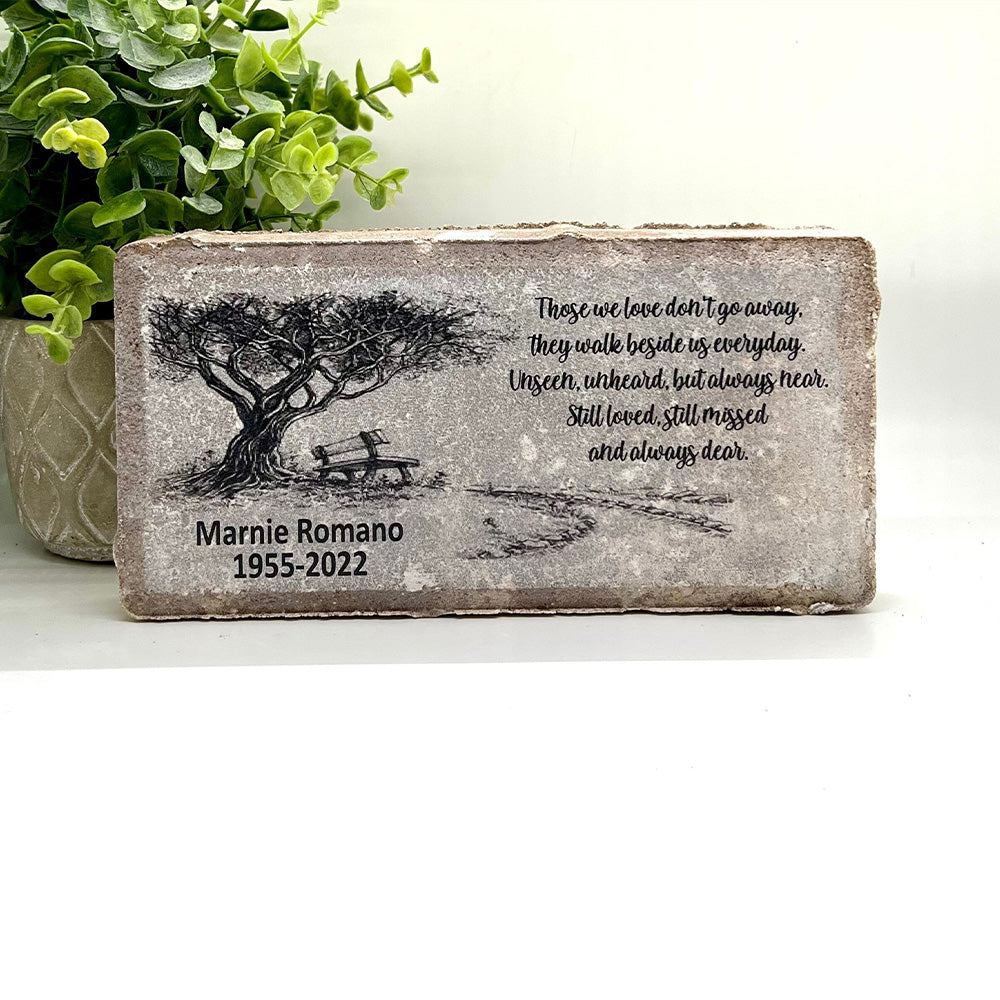 Personalized Family Loss Memorial Gift with a variety of indoor and outdoor stone choices at www.florida-funshine.com. Our Personalized Family And Friends Memorial Stones serve as heartfelt sympathy gifts for those grieving the loss of a loved one, ensuring a lasting tribute cherished for years. Enjoy free personalization, quick shipping in 1-2 business days, and quality crafted memorials made in the USA.