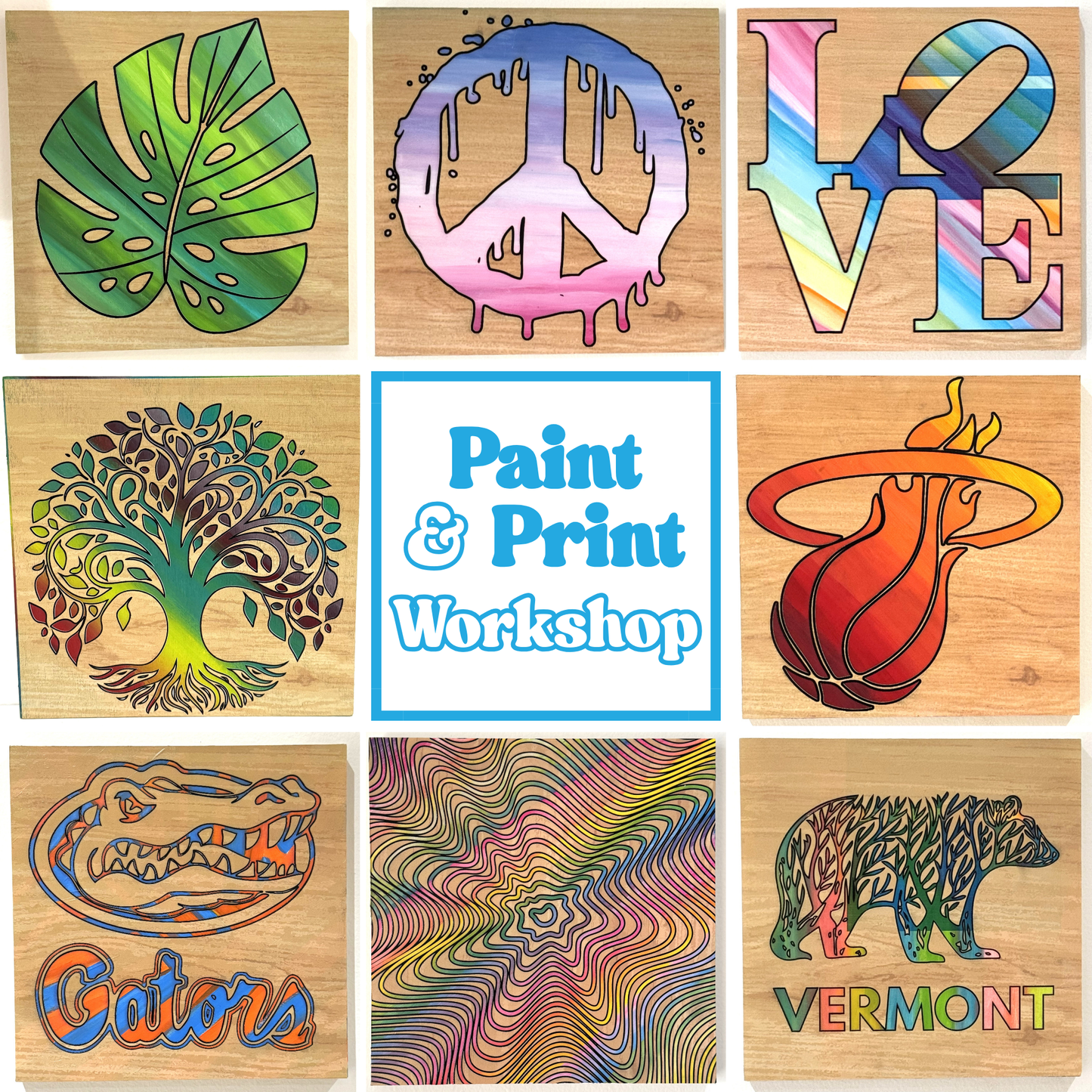 Paint & Print Workshop