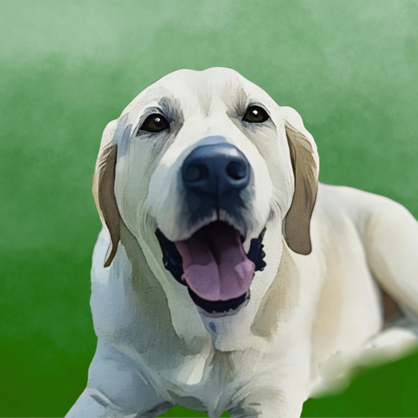 Custom Digital Pet Portrait or Printed Pet Portrait on Canvas – Personalized Pet Artwork - Pet Memorial Gift - Dog, Cat & Pet Lovers Gift
