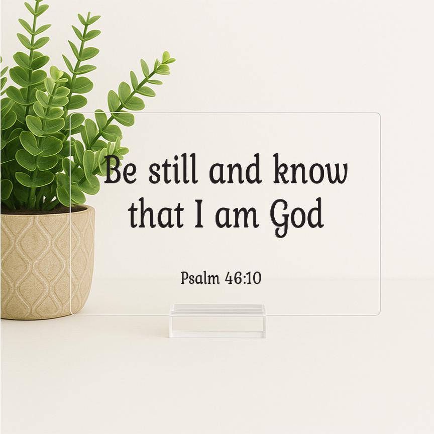 Bible Verse Sign. Custom Christian Home Decor. Choose your Favorite Bible Passage, Psalm, Proverb, Verse, Scripture, Acrylic Sign