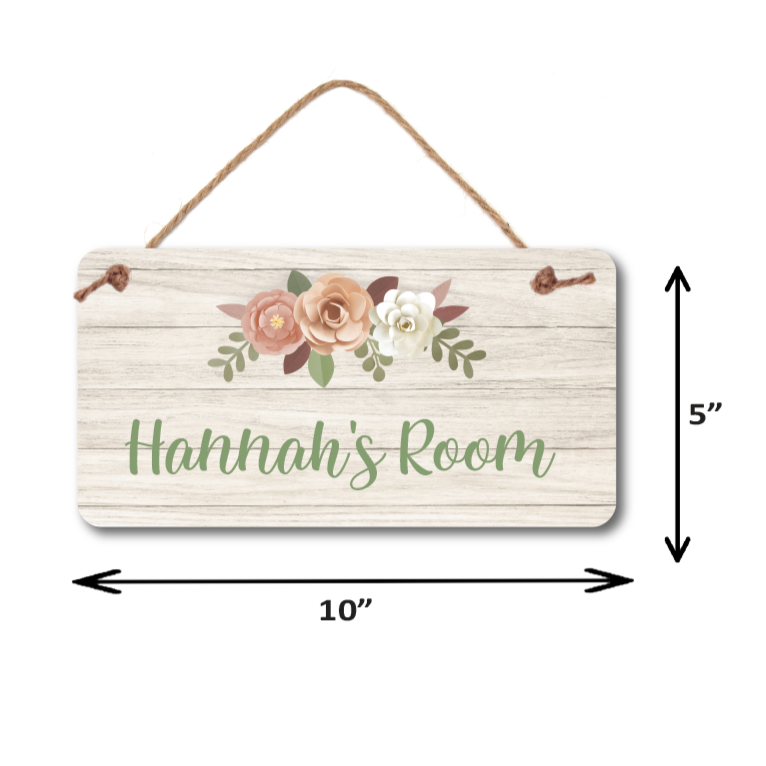 Personalized Name Sign - 5" x 10" Sign