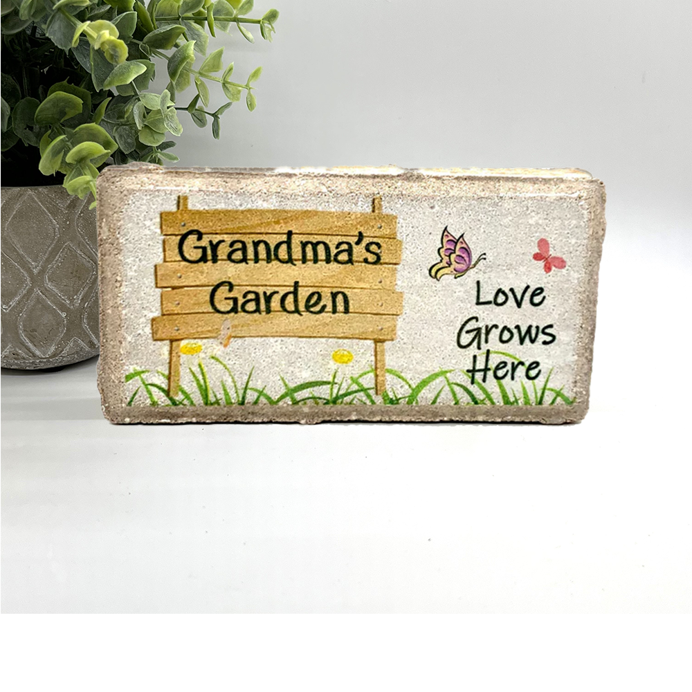 Personalized Garden Stone...Love Grows Here