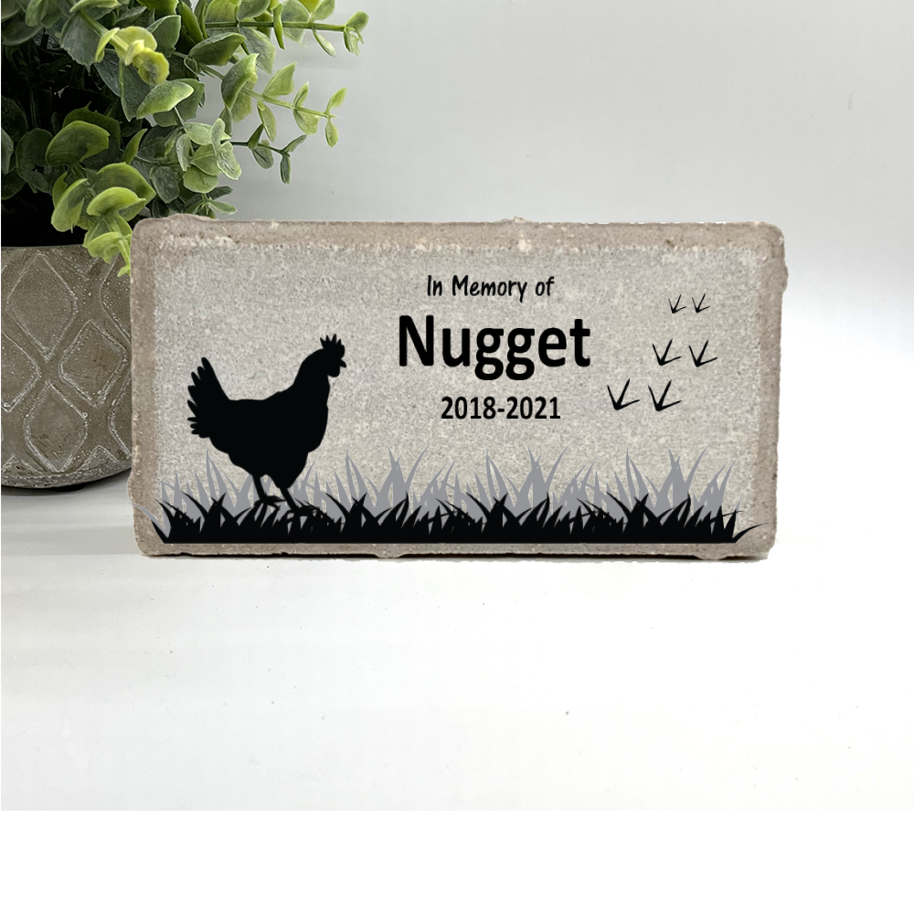 Chicken Memorial stone