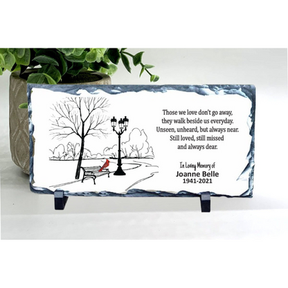 Personalized Memorial Stone - Cardinal Memorial Gift