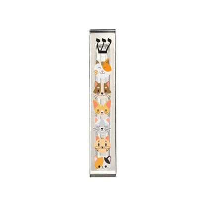 Cat Mezuzah - Acrylic Lucite Mezuzah