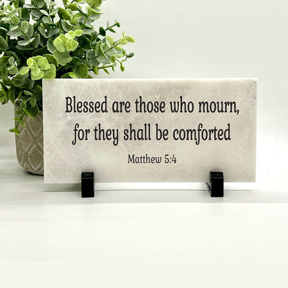 Matthew 5:4 Stone Sympathy gift