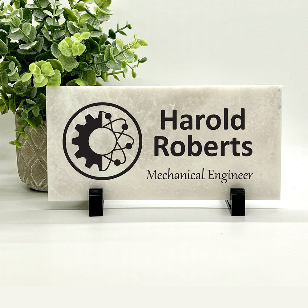 Mechanical Engineer Desk Sign - Mechanical Engineer Name Plate