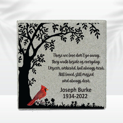 Personalized Garden Memorial Gift with a variety of indoor and outdoor stone choices at www.florida-funshine.com. Our Personalized Family And Friends Memorial Stones serve as heartfelt sympathy gifts for those grieving the loss of a loved one, ensuring a lasting tribute cherished for years. Enjoy free personalization, quick shipping in 1-2 business days, and quality crafted memorials made in the USA.