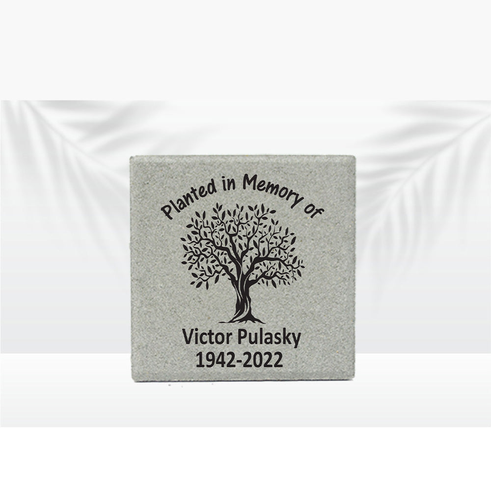 Personalized Garden Memorial Gift with a variety of indoor and outdoor stone choices at www.florida-funshine.com. Our Personalized Family And Friends Memorial Stones serve as heartfelt sympathy gifts for those grieving the loss of a loved one, ensuring a lasting tribute cherished for years. Enjoy free personalization, quick shipping in 1-2 business days, and quality crafted memorials made in the USA.