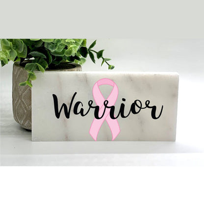 Warrior Stone - Marble warrior sign