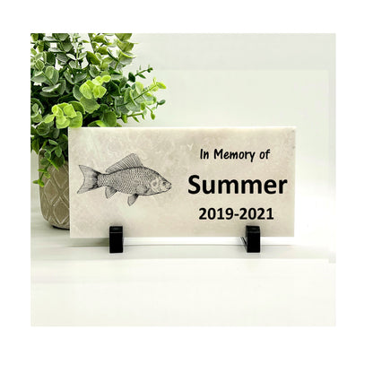 Fish Memorial Stone