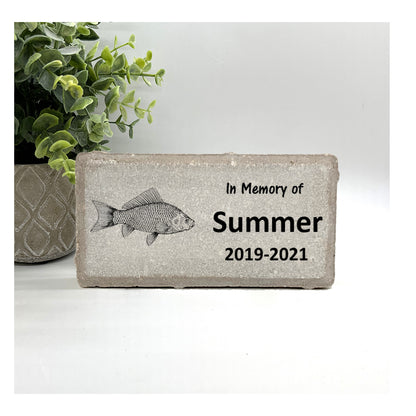 Fish Memorial Stone