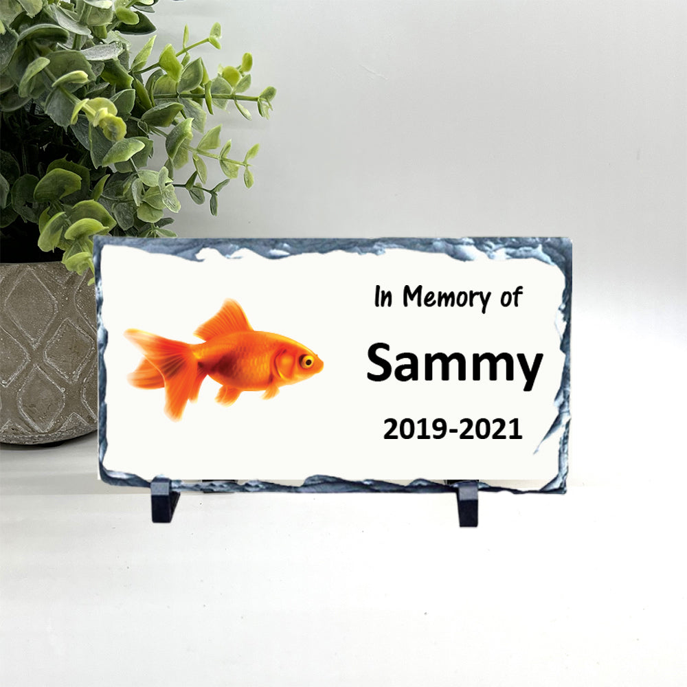 Goldfish Memorial Stone
