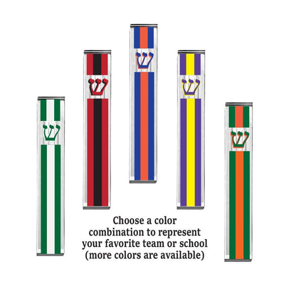 Custom Mezuzah - Your choice of colors - Acrylic Mezuzah - Personalized Judaica Gift - Trending Mezuzah for All Ages- Jewish Home Gift