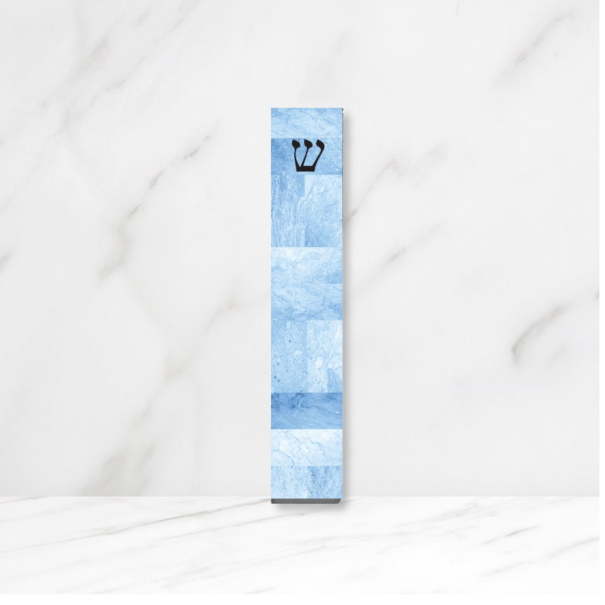 Personalized Mezuzah - With or without name - Acrylic Mezuzah - Modern Mezuzah - Personalized Judaica Gift - New Baby Gift - New Home Gift