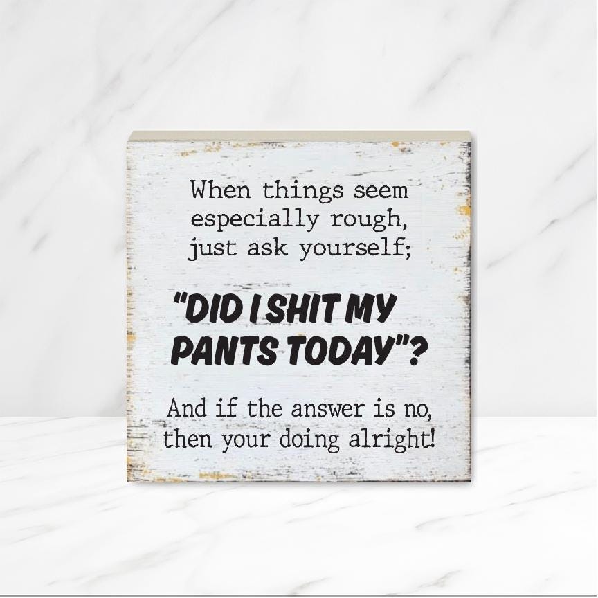 Did I Shit My Pants Today, 4