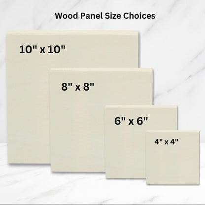 Heart art, wood plaque with heart design, tabletop and ready to hang, Heart Print on Wood Panel, Wood Rustic Heart design, Choice of size