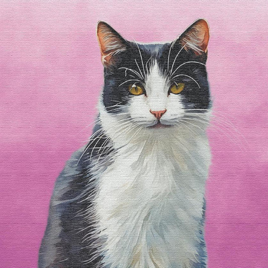 Pet Portrait from Photo - Hand painted Look - Personalized Pet Artwork on Canvas - Pet Memorial Gift - Dog, Cat & Pet Lovers Gift