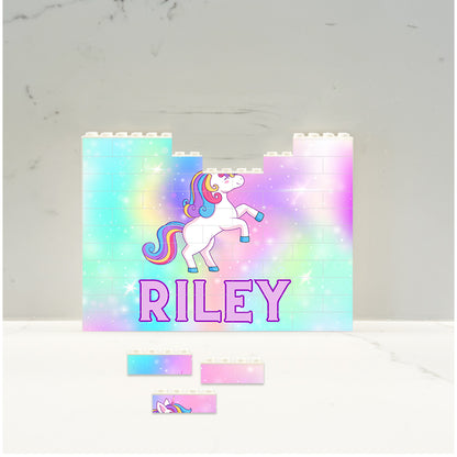 Personalized Unicorn Brick Puzzle