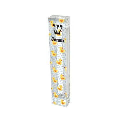 Rubber Ducks Mezuzah