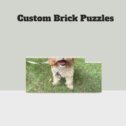 Custom Engagement Gift - Photo Brick Puzzle