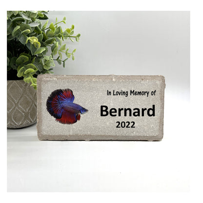 Betta Fish Memorial Stone