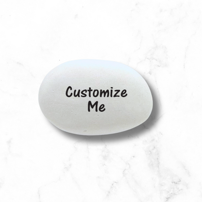 Custom Rock -  Printed Stones - Personalized Handcrafted Stone - Custom Stone for any occasion - Memorial Stone