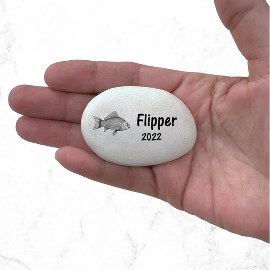 Fish Memorial Stone - Fish Loss Gift