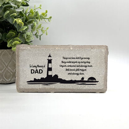 Personalized Lighthouse Memorial Gift with a variety of indoor and outdoor stone choices at www.florida-funshine.com. Our Personalized Family And Friends Memorial Stones serve as heartfelt sympathy gifts for those grieving the loss of a loved one, ensuring a lasting tribute cherished for years. Enjoy free personalization, quick shipping in 1-2 business days, and quality crafted memorials made in the USA.