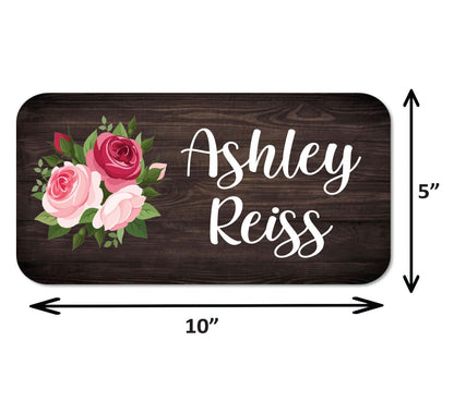 Custom Name Sign - Flower