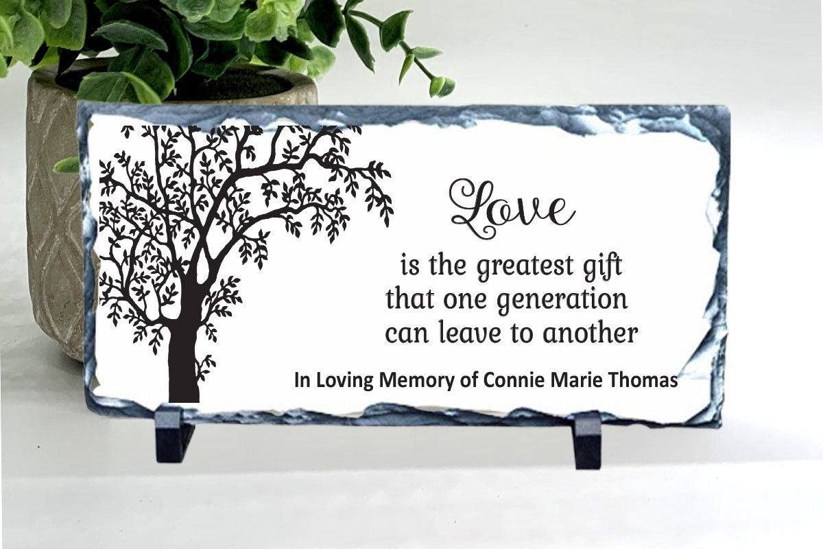 Memorial Stone - Sympathy Gift  Bereavement Gift  Funeral Gift - Custom Memorial Stone - Condolence Gift - Custom Memorial Gift