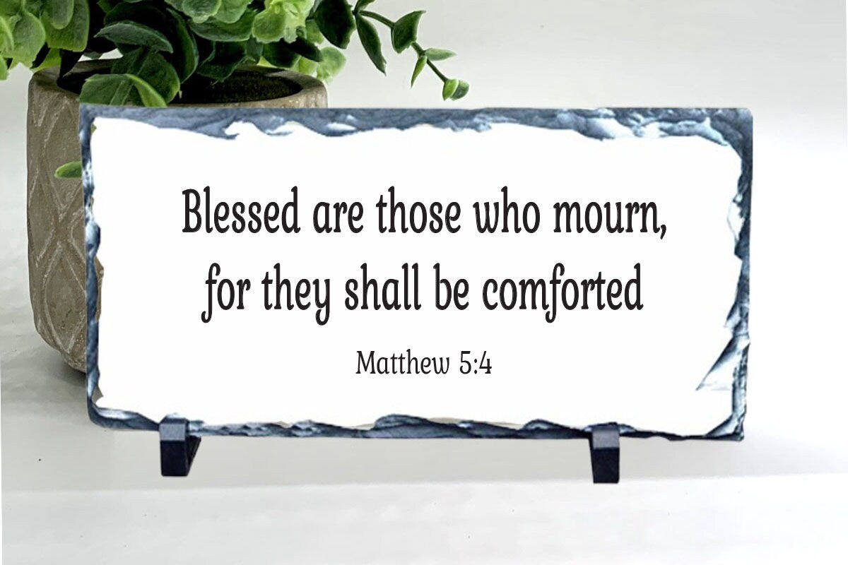 Matthew 5:4 Stone Sympathy gift