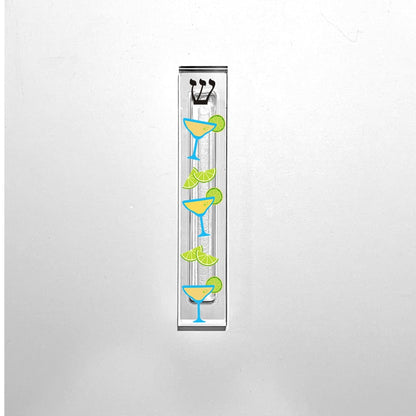 Mezuzah - Margarita Mezuzah - Margarita Theme Mezuzah - Fun Judaica Gift - New home gift- Acrylic Mezuzah