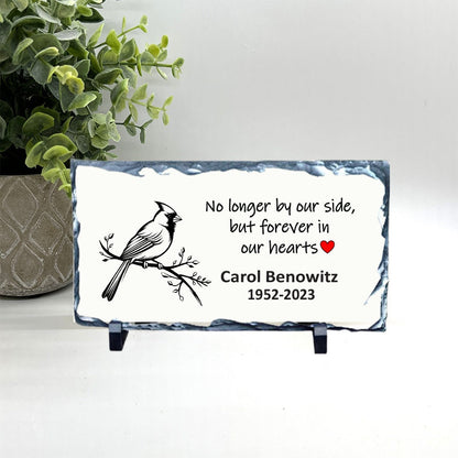 Memorial Stone - Sympathy Gift Bereavement Gift Funeral Gift - Cardinal Memorial - Condolence Gift - Custom Memorial Gift - Cardinal