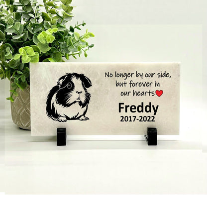 Guinea Pig Memorial - Guinea Pig Sympathy Gift- Personalized Pet Memorial Stone - Pet Sympathy Gift - Pet Memorial Gift - Pet Loss Gifts