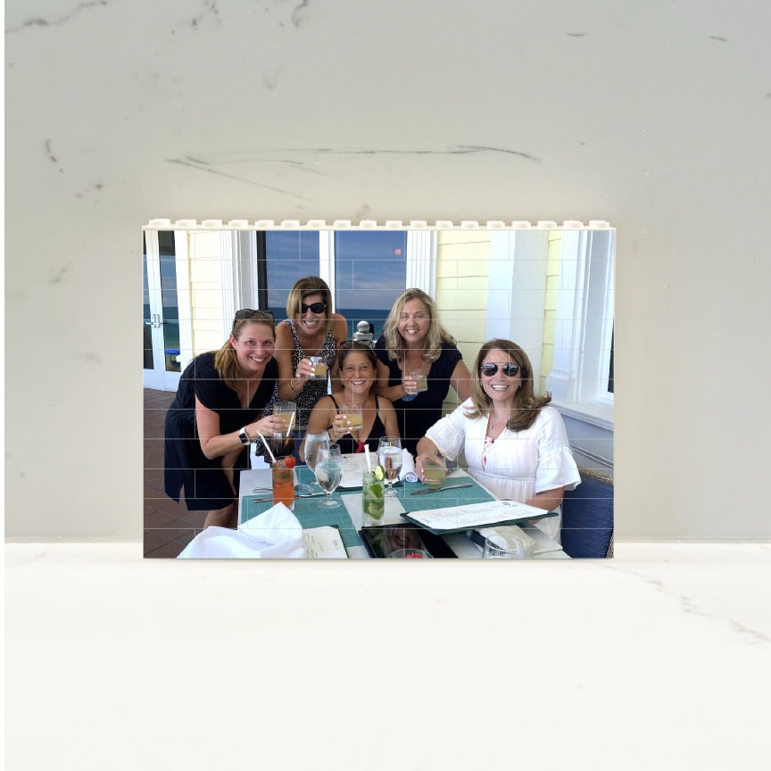 Custom Brick Puzzle, Personalized brick puzzle with any saying or image, Building Blocks, Unique Gift for family, couples, kids, friends
