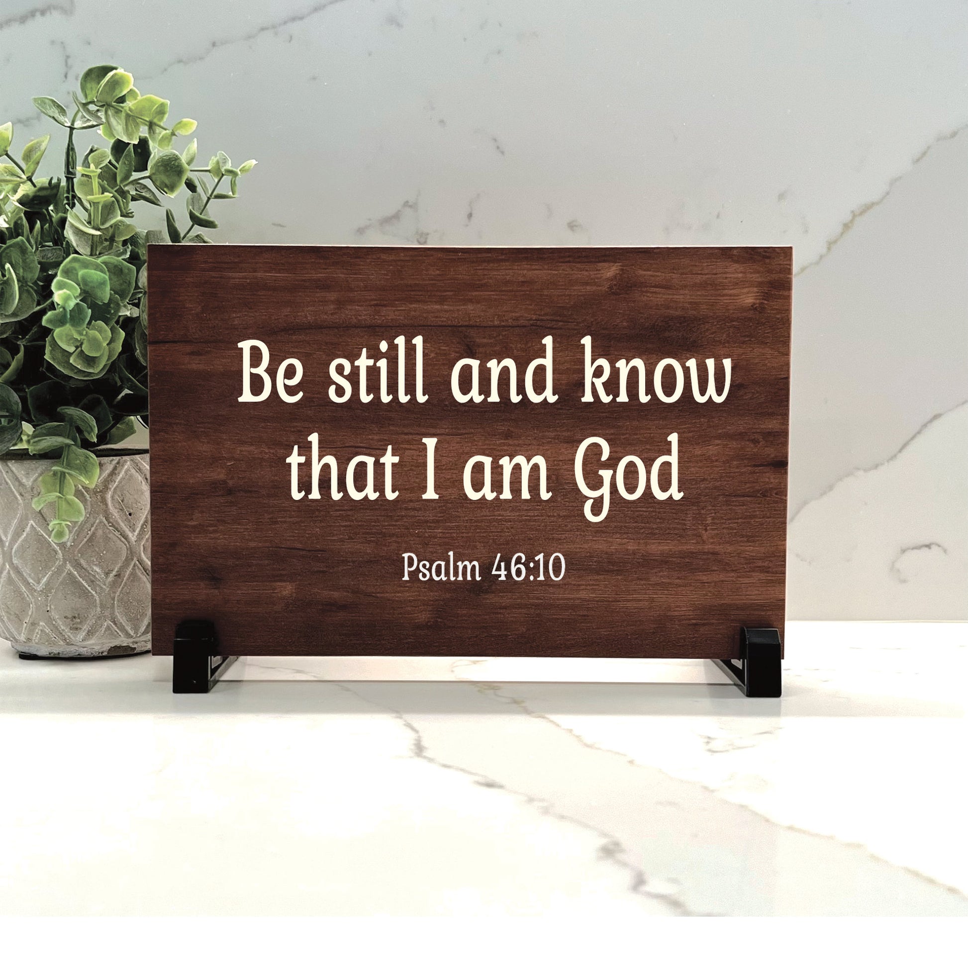 Bible Verse Sign. Custom Christian Home or Garden Decor. Choose your Favorite Bible Passage, Psalm, Proverb, Verse, Scripture - Wood Choice