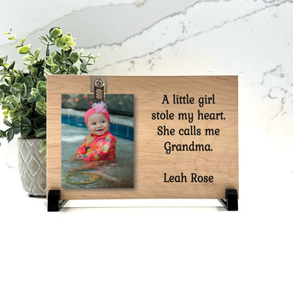 Customize your cherished moments with our Grandma Personalized Picture Frame available at www.florida-funshine.com. Create a heartfelt gift for family and friends with free personalization, quick shipping in 1-2 business days, and quality crafted picture frames, portraits, and plaques made in the USA."