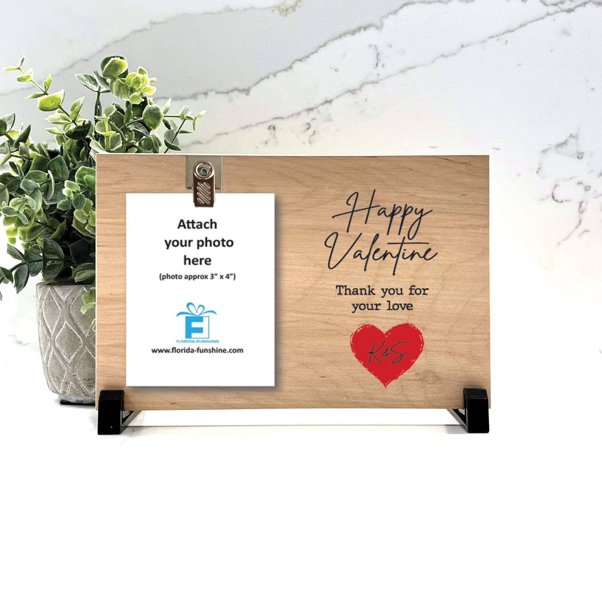 Valentines Frame, Valentine’s Day Gift, Personalized wood frame for valentine's day gift for husband, wife, girlfriend, boyfriend, fiance