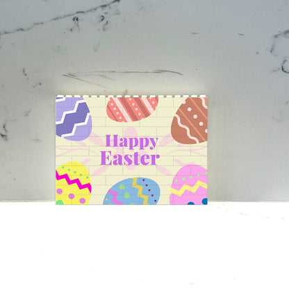 Easter Brick Puzzle, Easter Building Blocks Puzzle, Fun Holiday Gift for family, couples, kids, friends - Unique Easter Gift